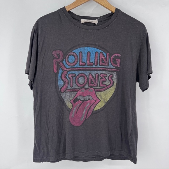 Daydreamer x Free People Rolling Stones T-shirt vintage style tee - Picture 3 of 11